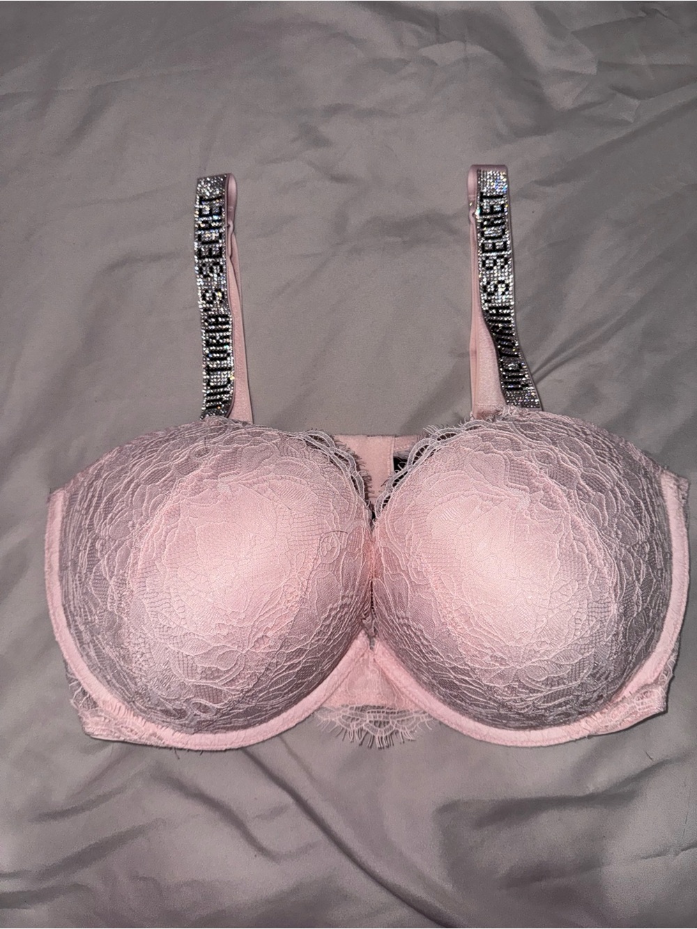 Logo Shine Strap Very Sexy Push-Up Bra